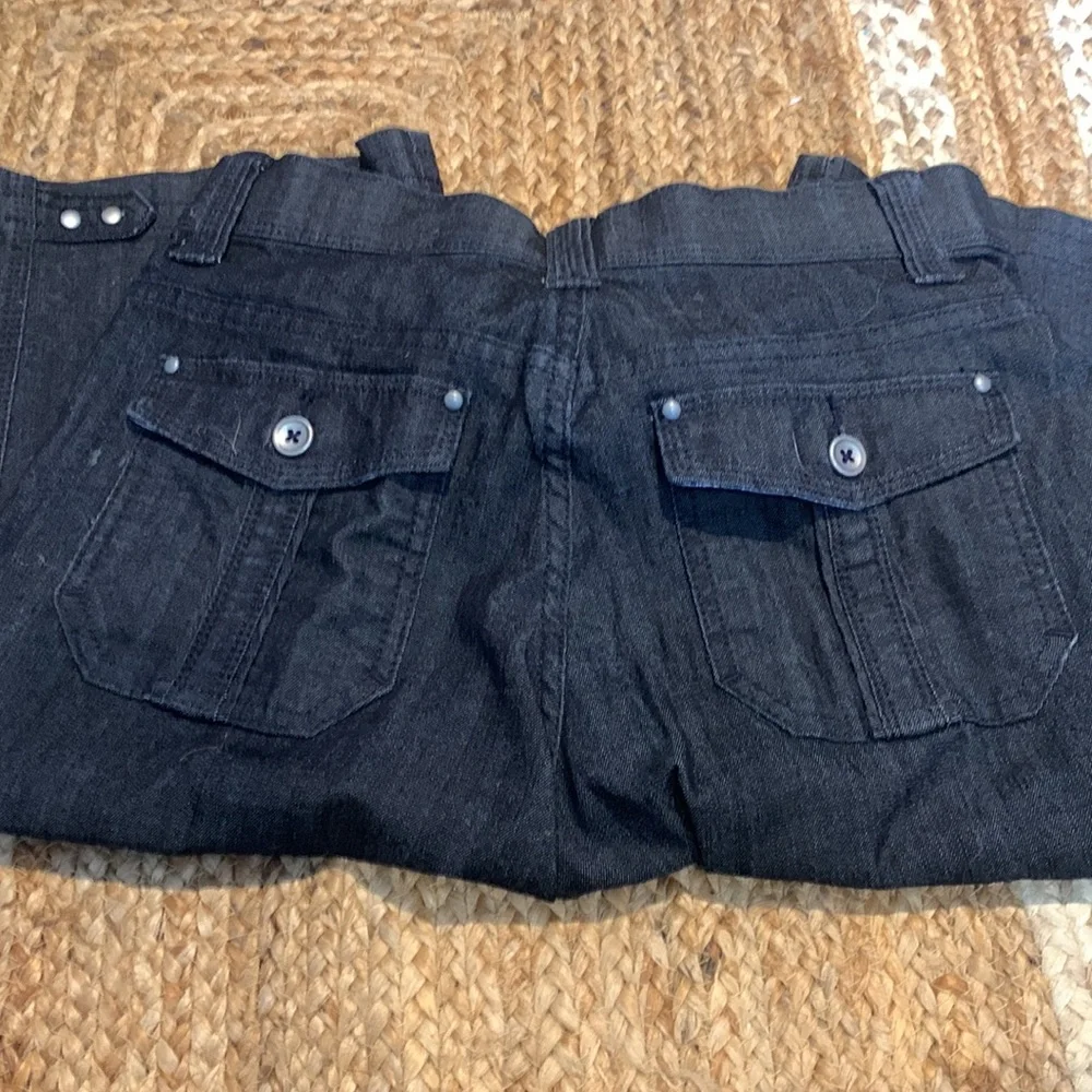 dark grayish capris - Picture 6 of 6